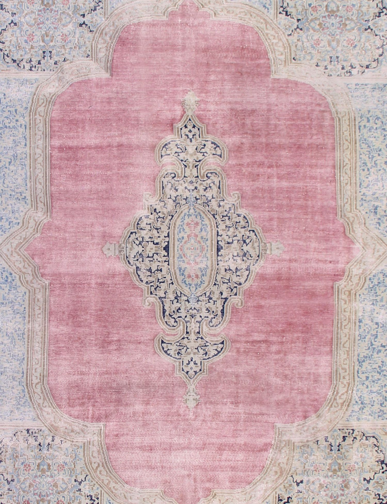 Persisk Vintagetæppe  blå <br/>283 x 283 cm