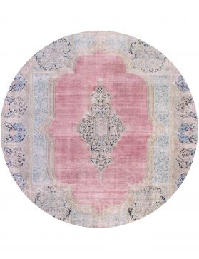 Round  Vintage Carpet  blue <br/>283 x 283 cm