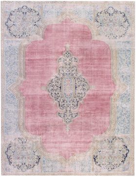 Persischer Vintage Teppich 326 x 206 blau