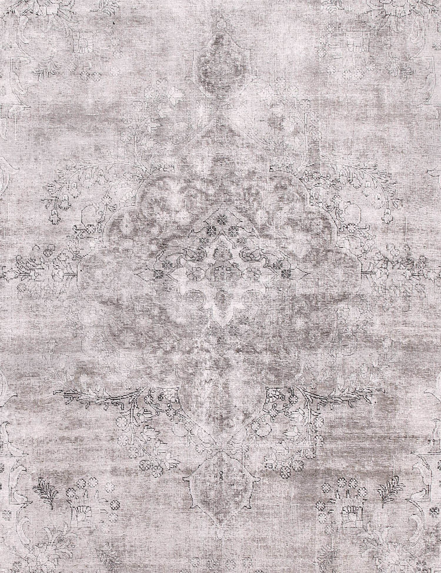 Persischer Vintage Teppich  grau <br/>300 x 267 cm
