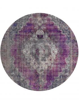 Alfombra persa vintage 260 x 260 púrpura
