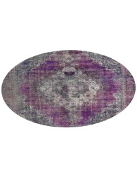 Purper Perzië Perzisch Vintage Tapijt  260 x 260 cm