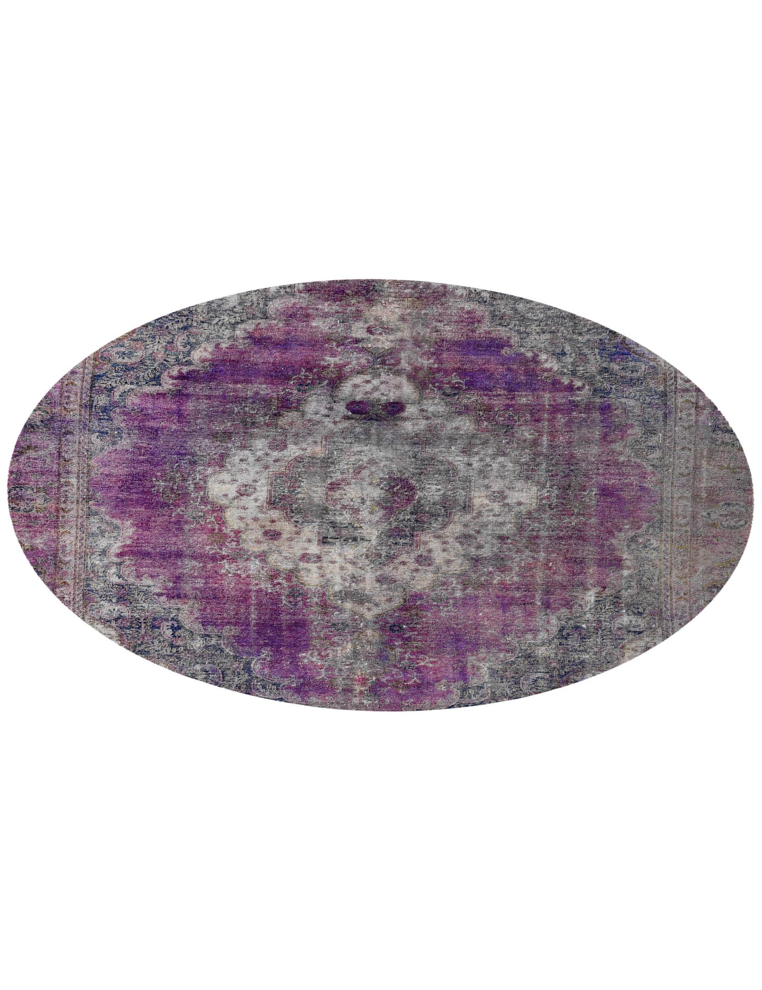 Tapis Persan vintage  violet <br/>260 x 260 cm