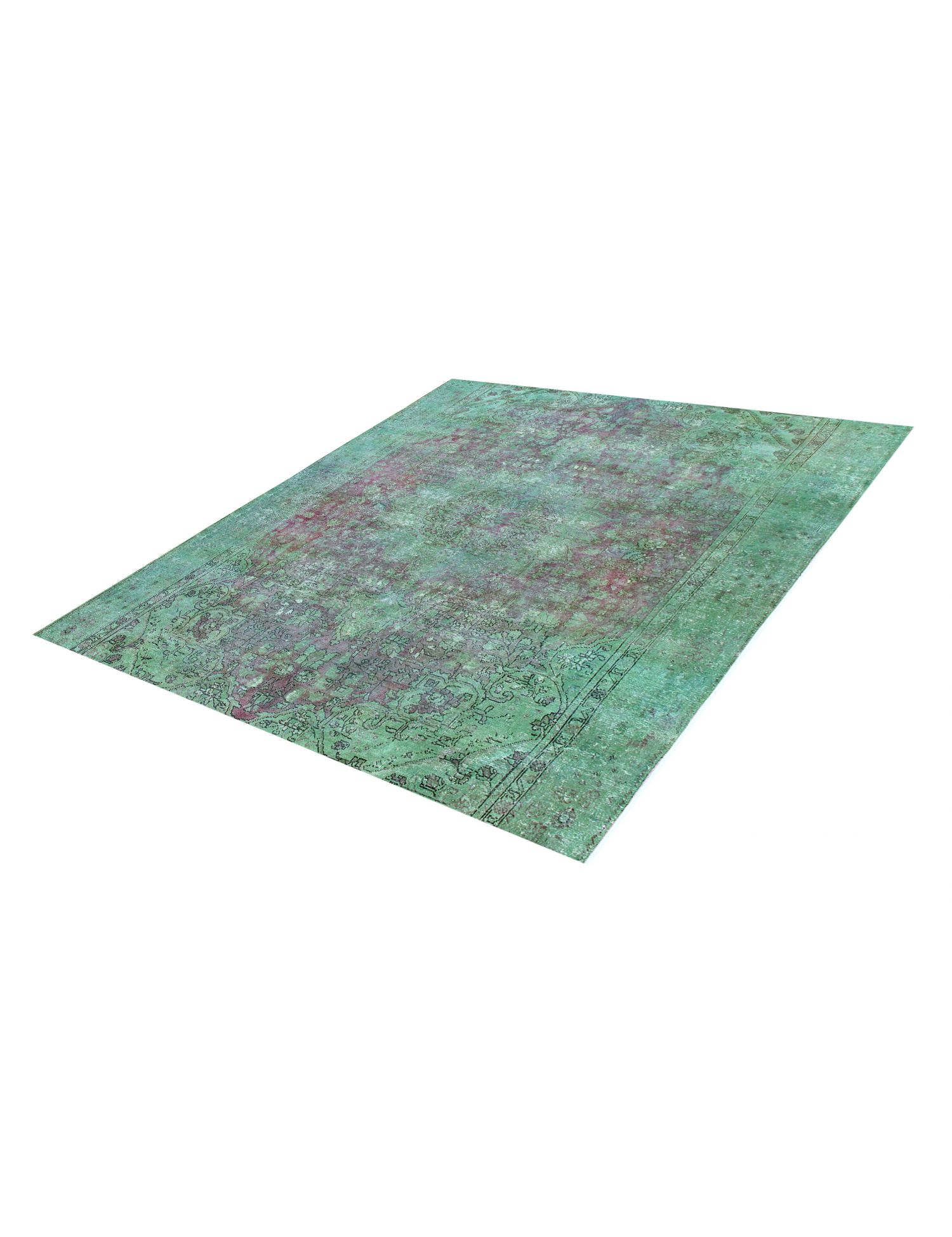 Tappeto vintage persiano  verde <br/>230 x 230 cm