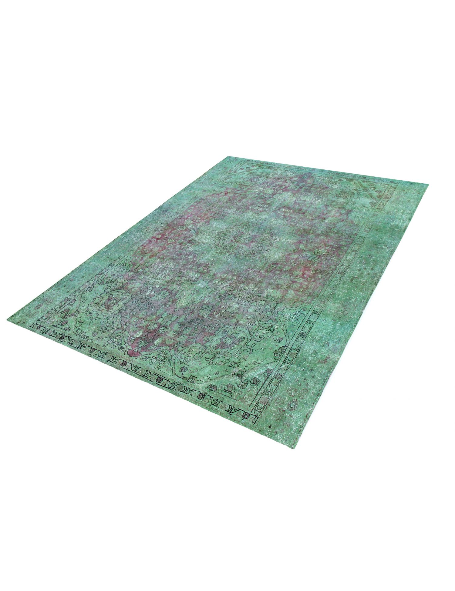 Persischer Vintage Teppich  grün <br/>300 x 230 cm