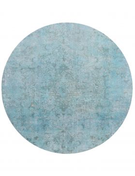 Persischer Vintage Teppich 180 x 180 blau