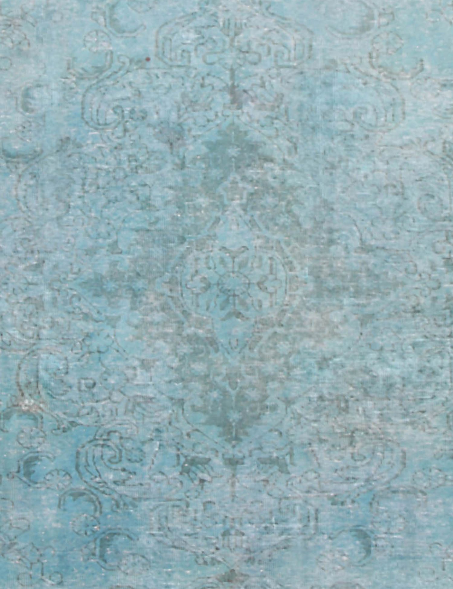 Perzisch Vintage Tapijt  blauw <br/>180 x 180 cm