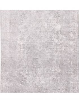 Persisk Vintagetæppe 231 x 231 grå