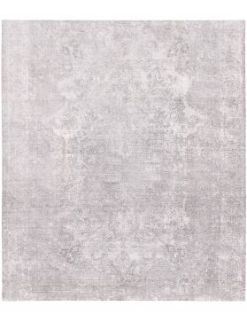 Persischer Vintage Teppich 300 x 231 grau
