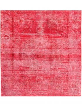 Square  Vintage Carpet  red  <br/>182 x 182 cm