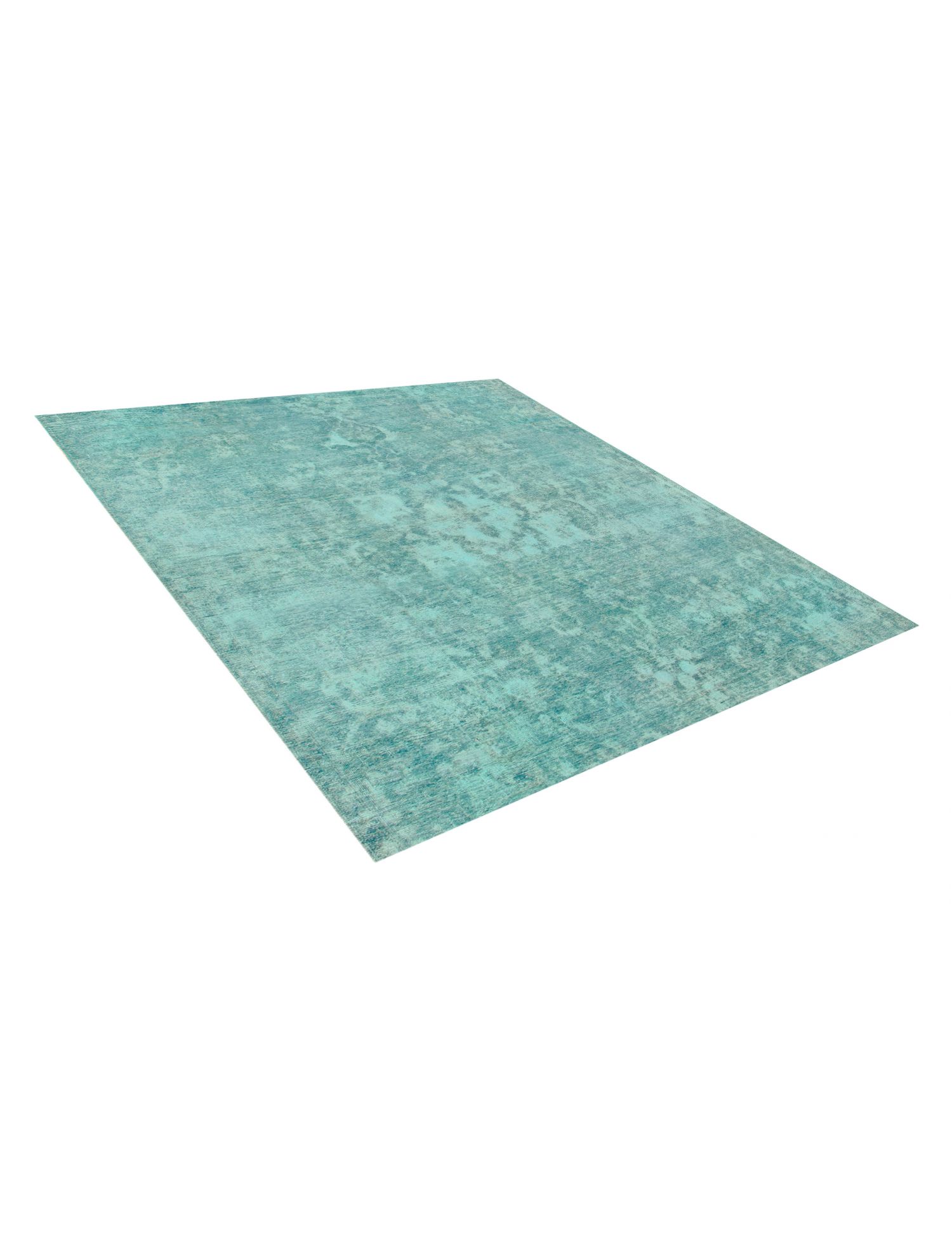 Quadrat  Vintage Teppich  grün <br/>223 x 223 cm