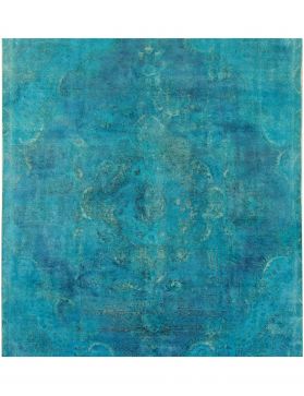 Tapis Persan vintage 213 x 213 turquoise