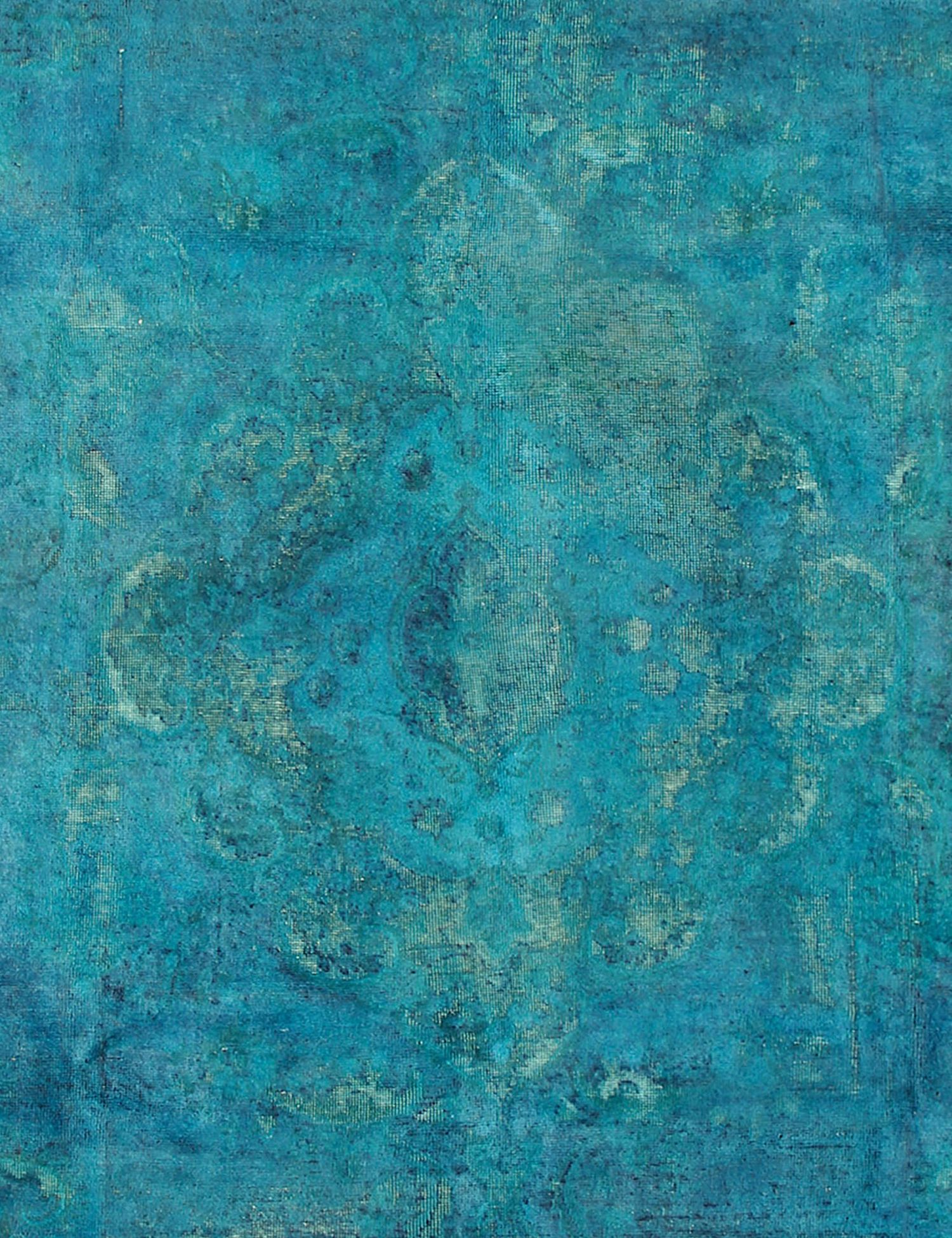 Persisk Vintagetæppe  turkis <br/>213 x 213 cm