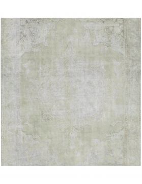 Tappeto vintage persiano  verde <br/>276 x 276 cm