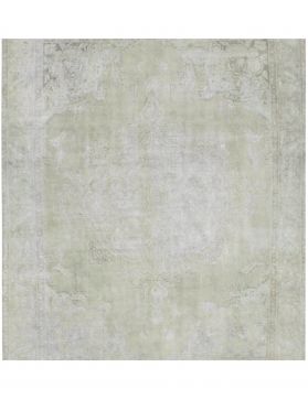 Tapis Persan vintage 276 x 276 vert