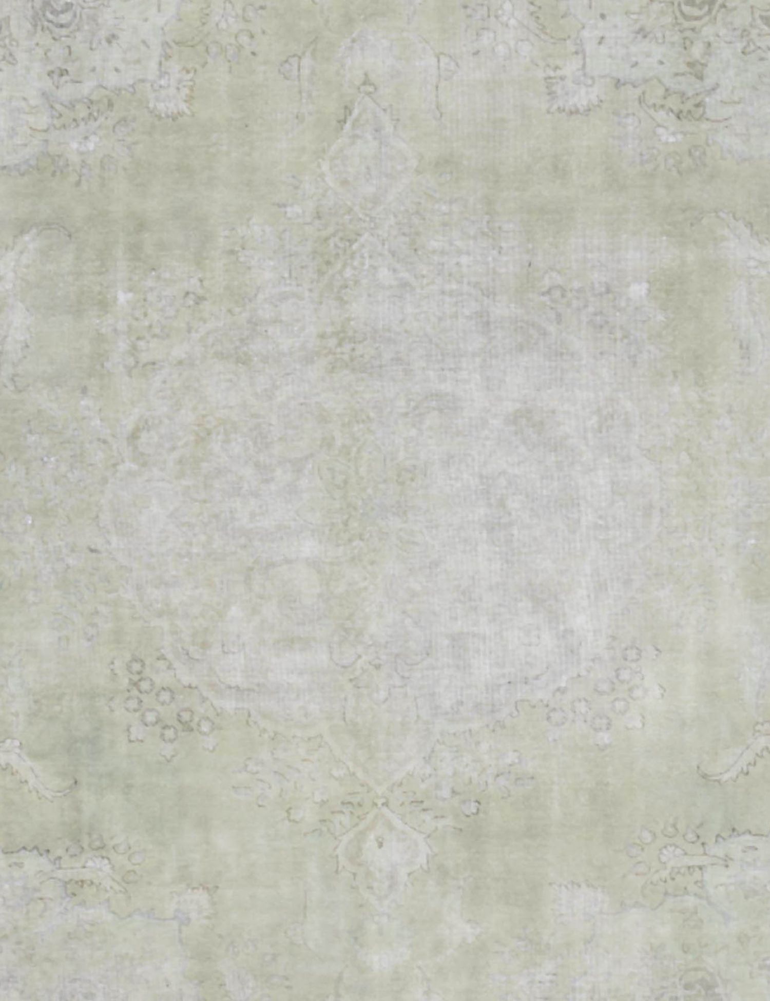 Tapis Persan vintage  vert <br/>276 x 276 cm