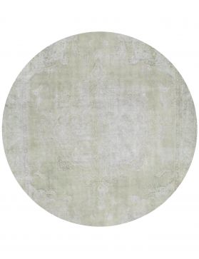 Round  Vintage Carpet  green  <br/>276 x 276 cm