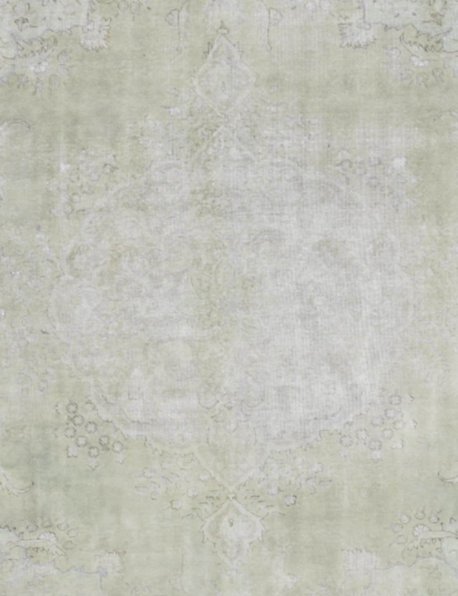 Persischer Vintage Teppich  grün <br/>330 x 276 cm