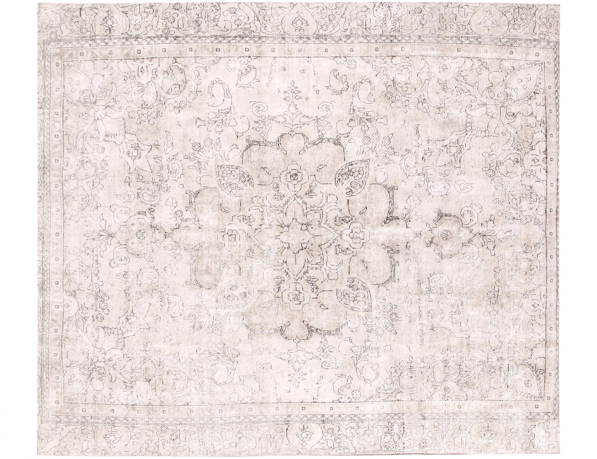 Persischer Vintage Teppich  beige <br/>300 x 265 cm