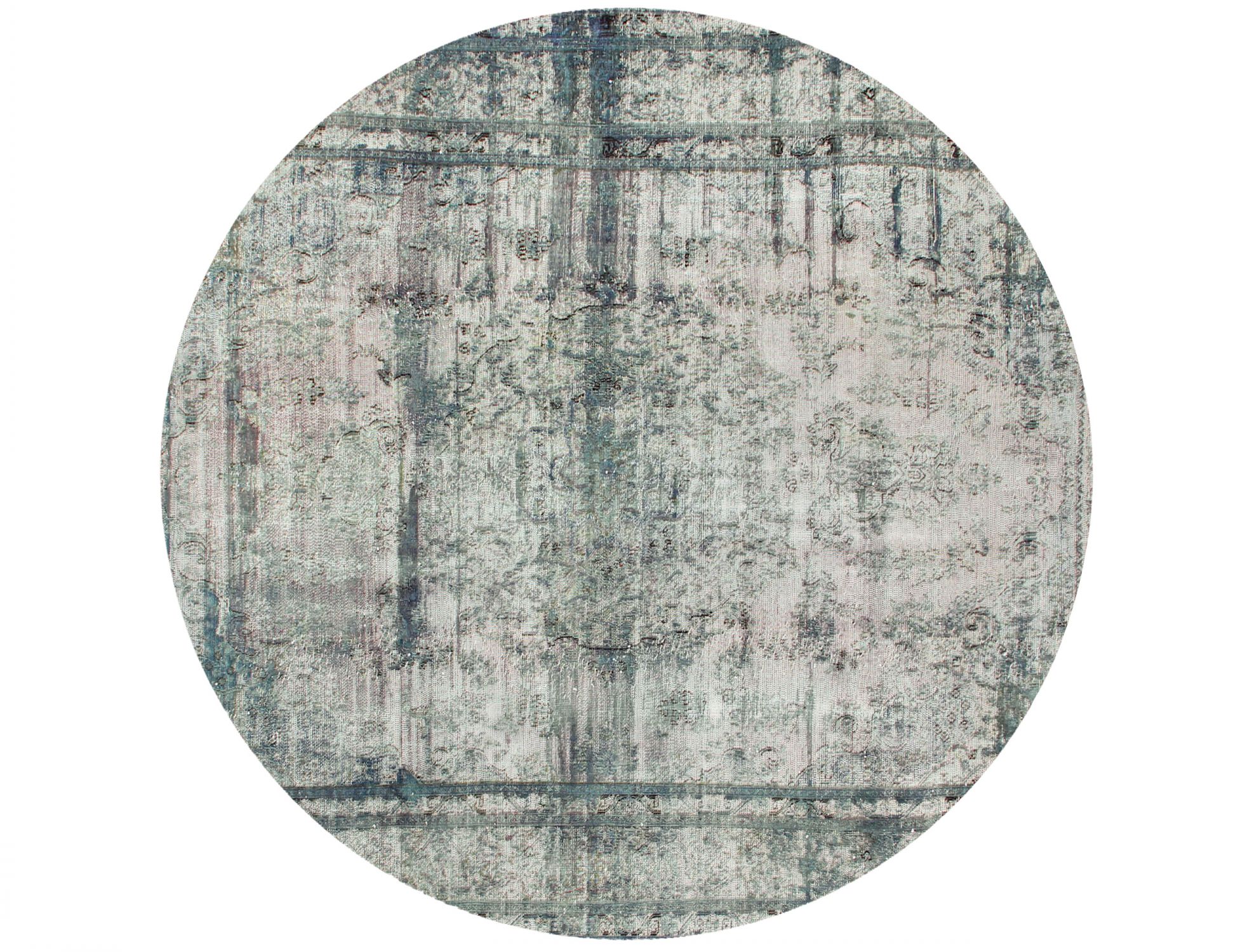 Tappeto vintage persiano  verde <br/>274 x 274 cm
