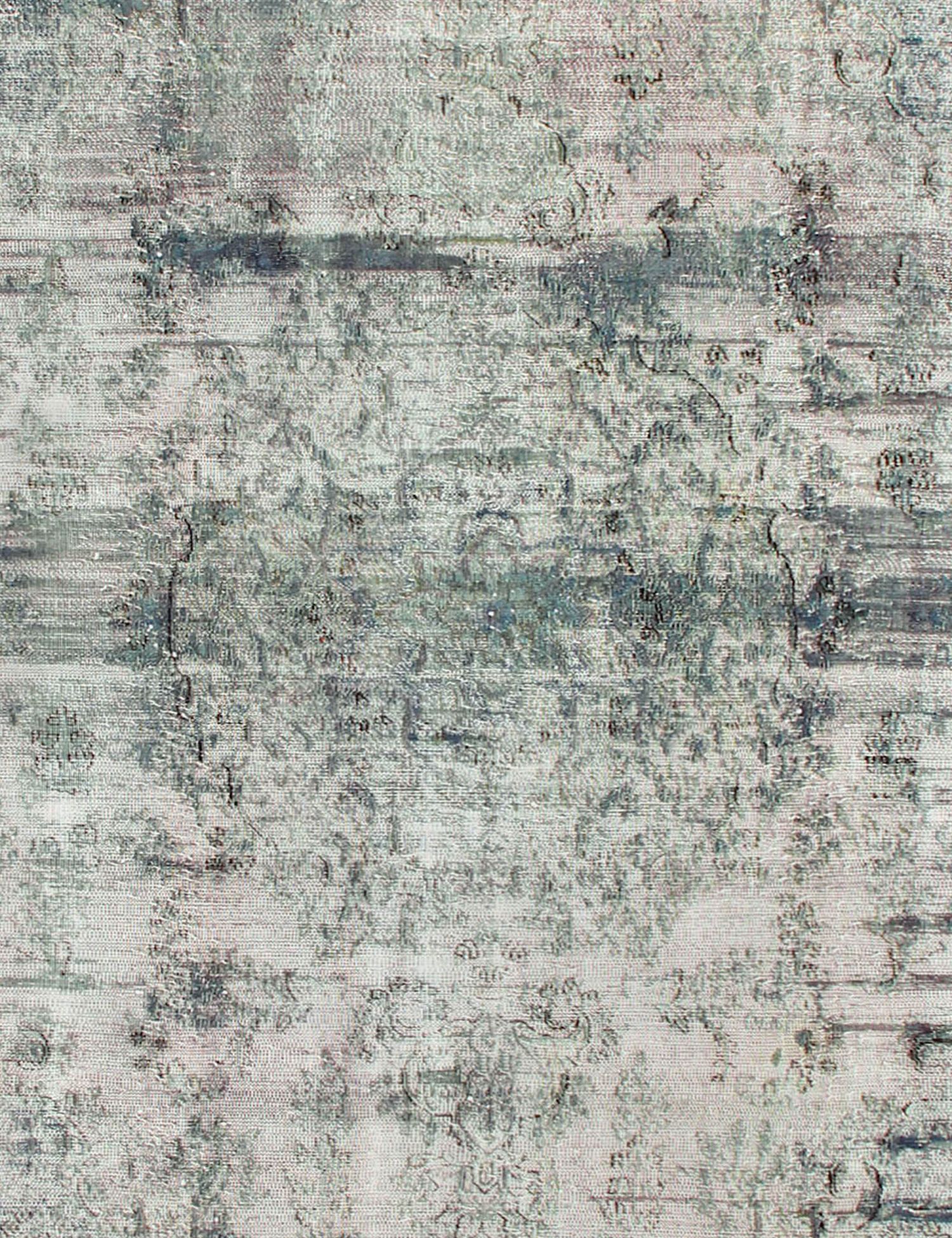 Tapis Persan vintage  vert <br/>320 x 274 cm