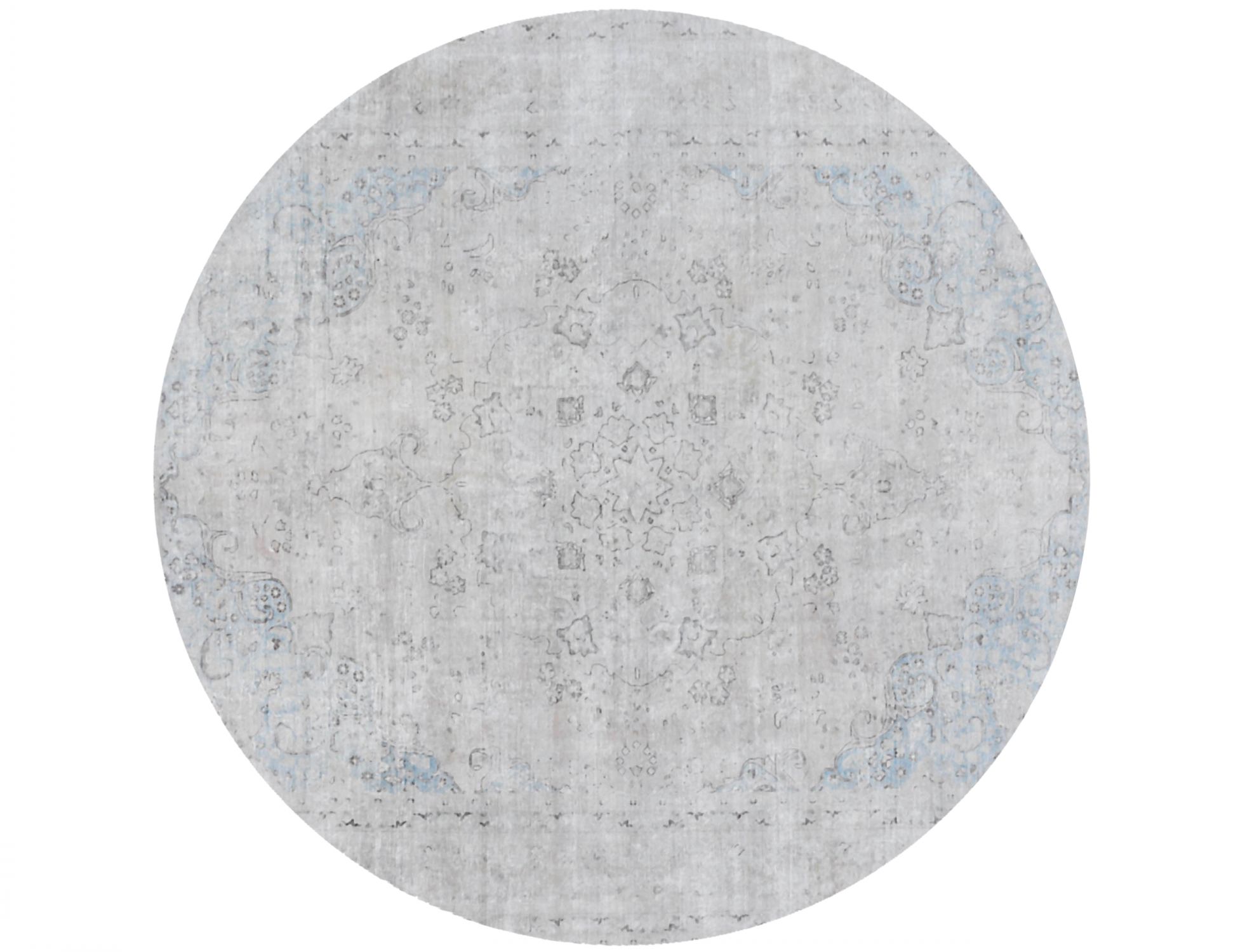 Tapis Persan vintage  grise <br/>292 x 292 cm