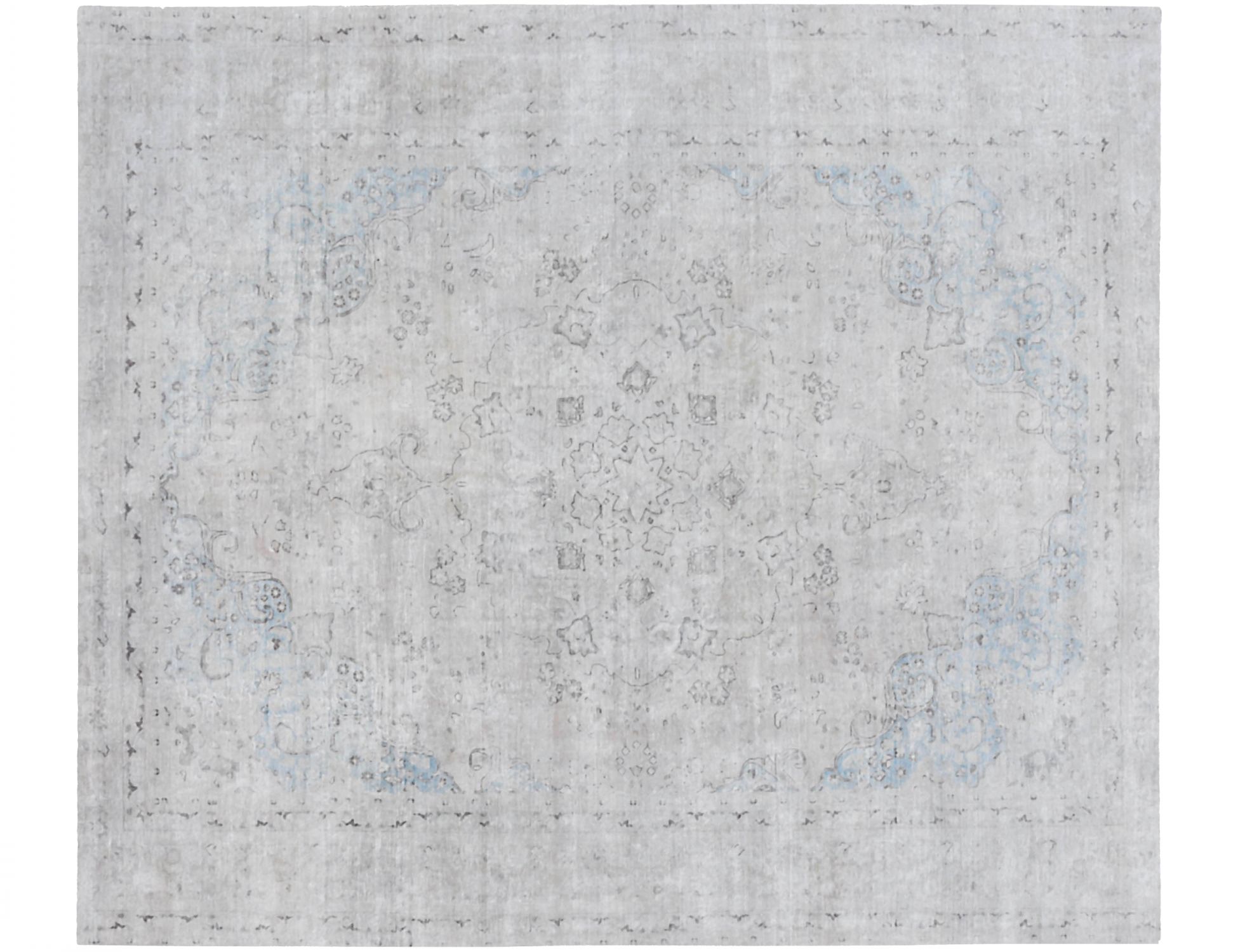 Tappeto vintage persiano  grigo <br/>350 x 292 cm