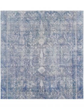 Persisk vintage teppe 270 x 270 blå