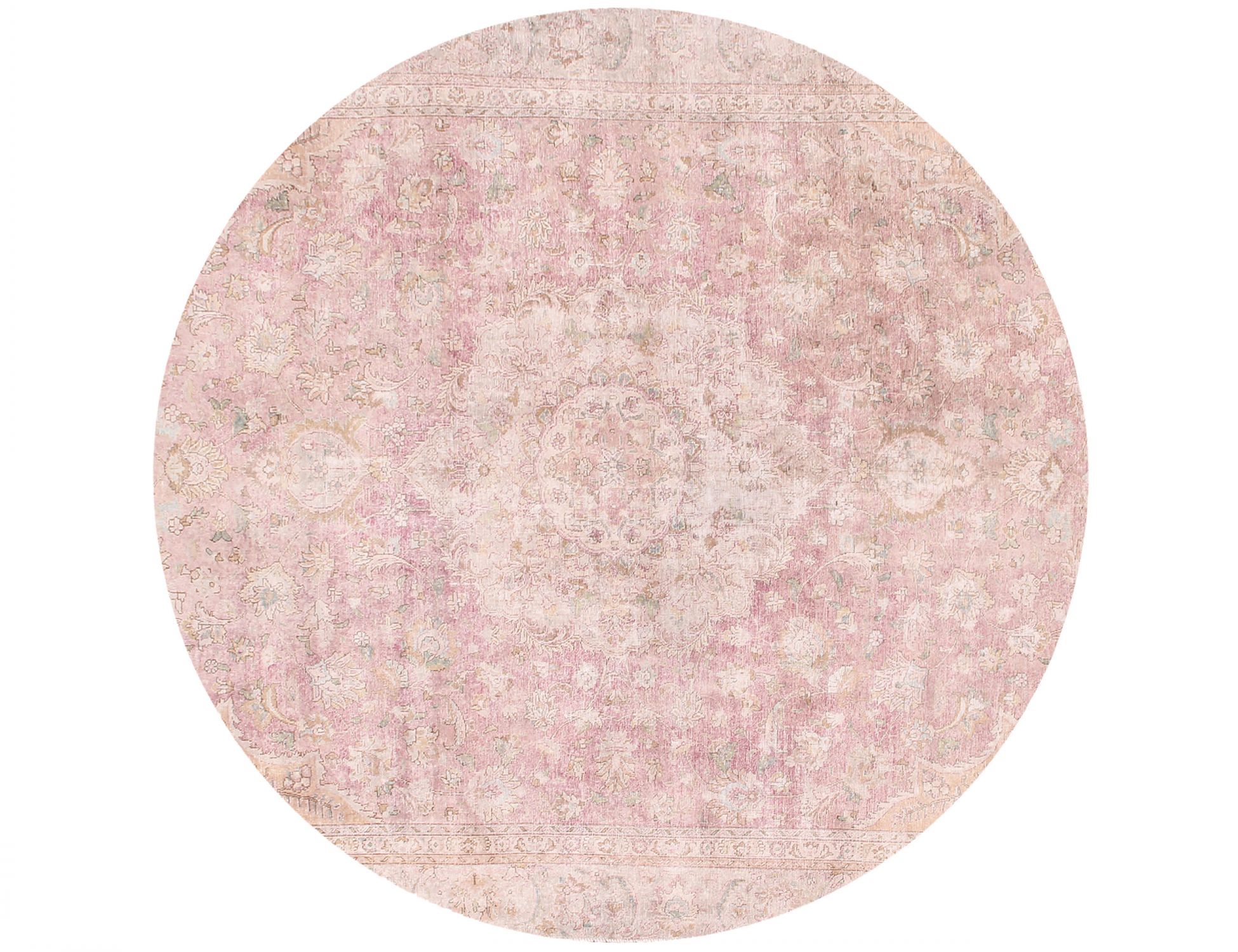 Tappeto vintage persiano  beige <br/>265 x 265 cm