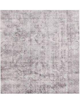 Alfombra persa vintage 265 x 265 gris