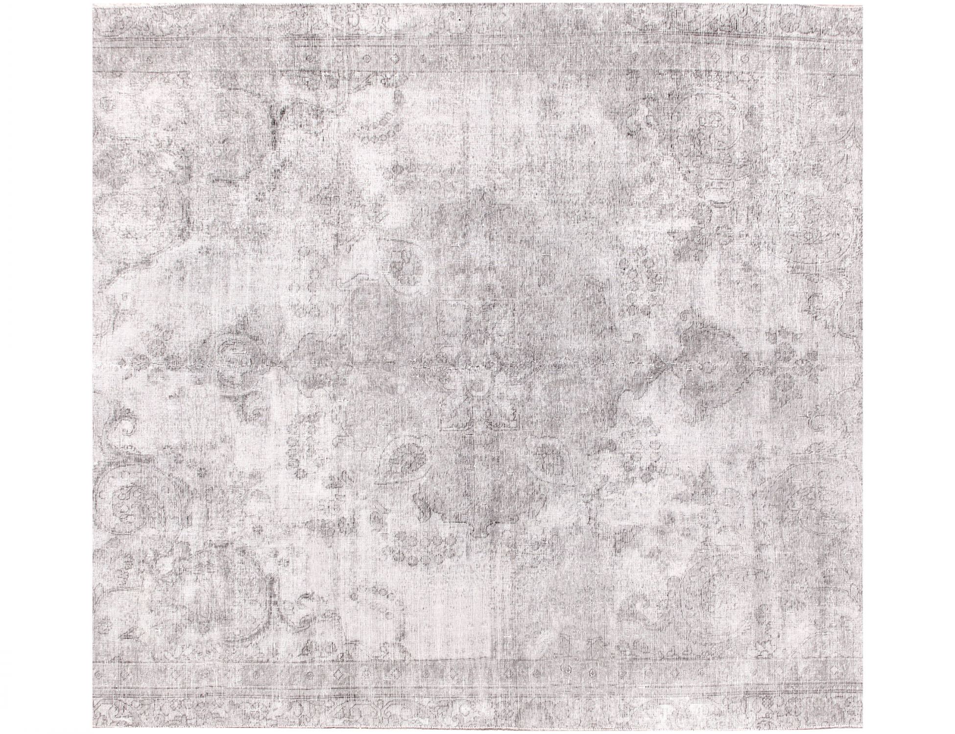 Tapis Persan vintage  grise <br/>256 x 256 cm