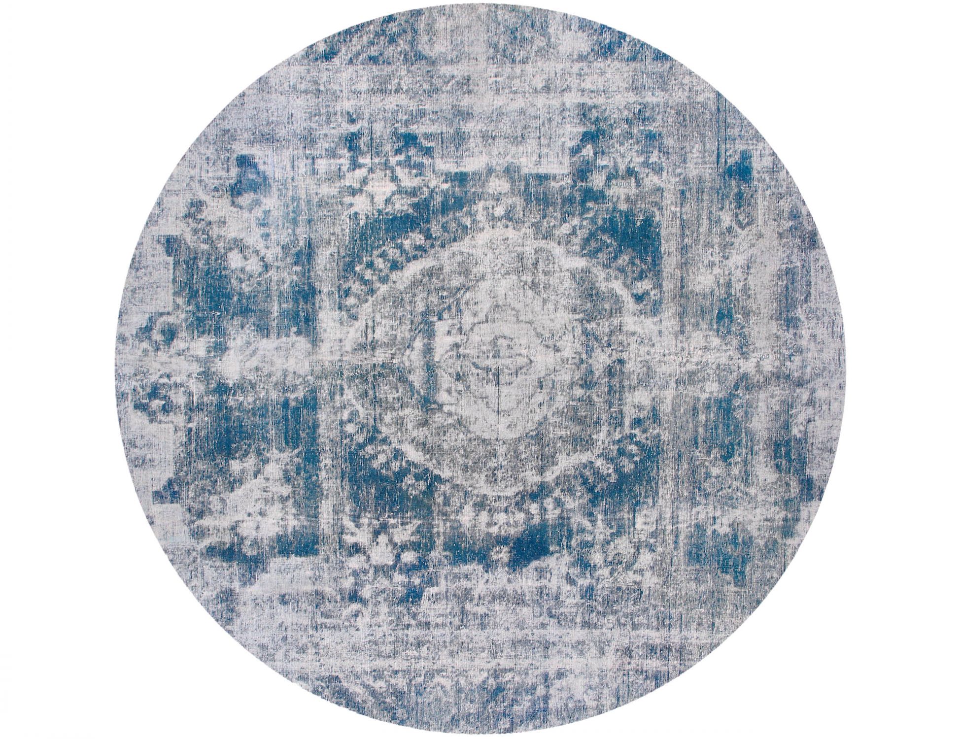 Tappeto vintage persiano  blu <br/>266 x 266 cm