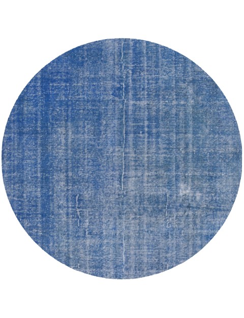 Blau Türkei Vintage Teppich 205 x 205 cm