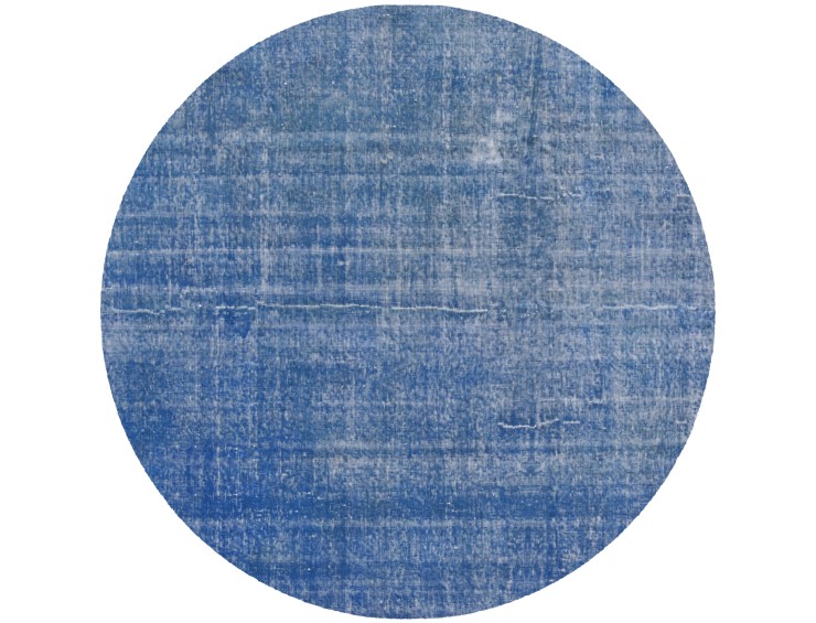 Sininen Turkki Vintage Carpet 205 x 205 cm