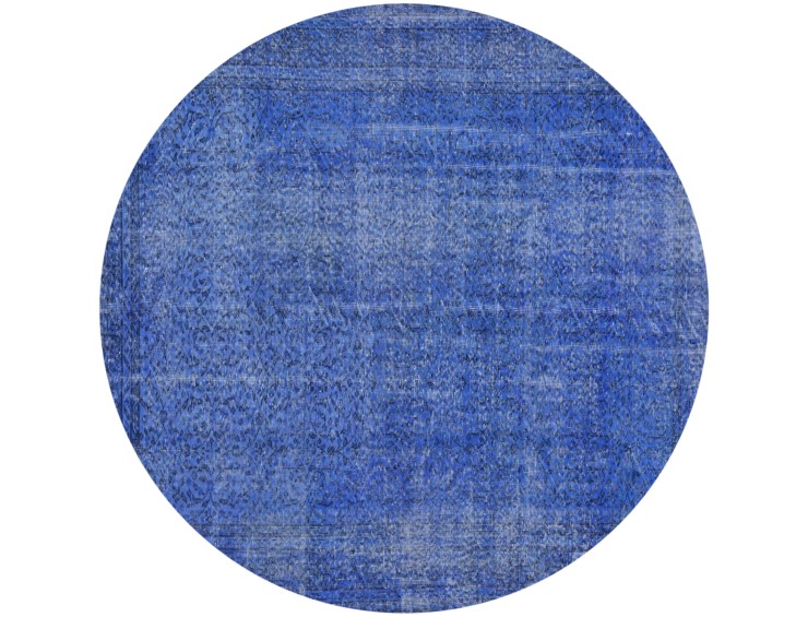 Blå Tyrkia Vintage Teppe 200 x 200 cm