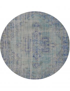 Vintage Tæppe  blå <br/>167 x 167 cm