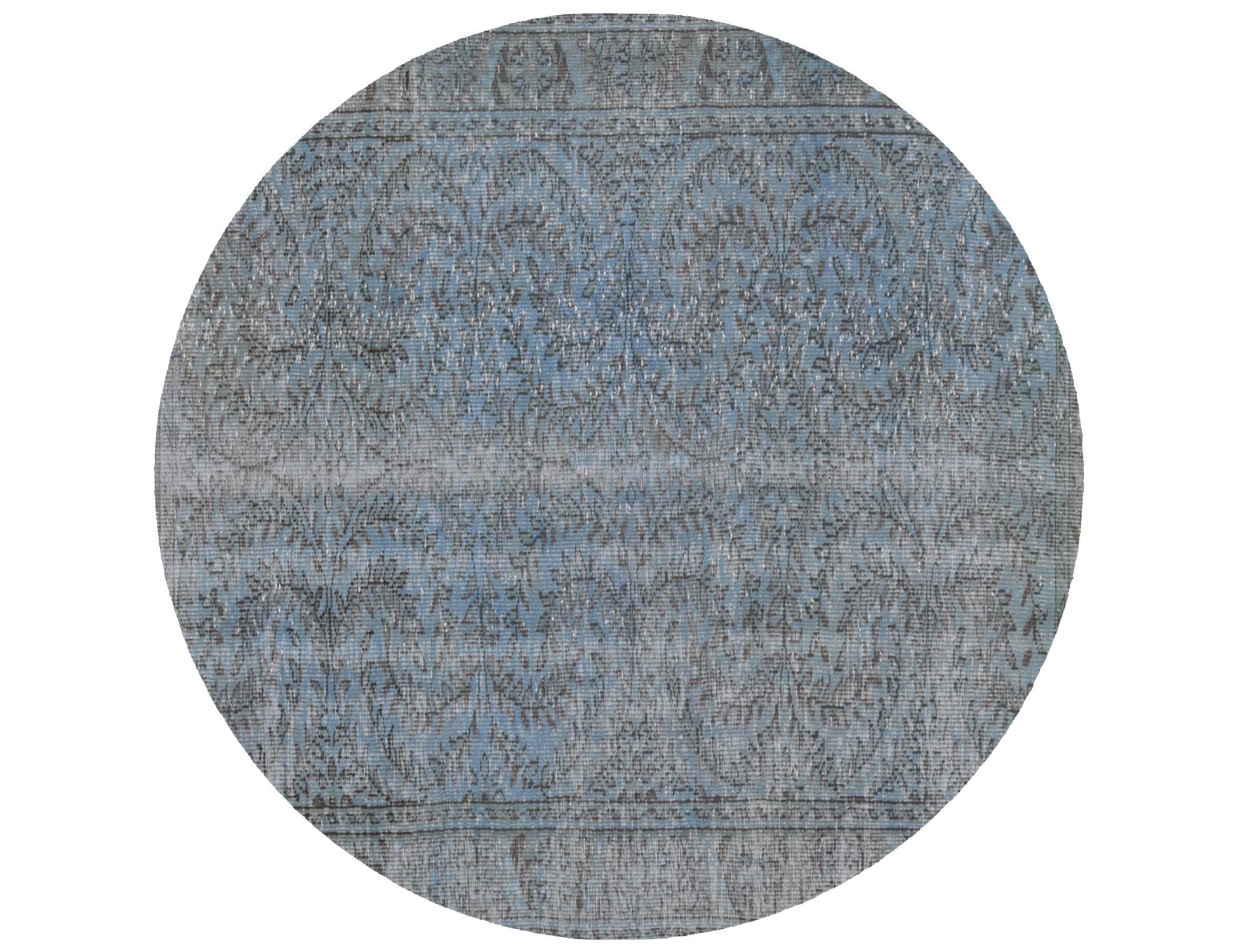 Tappeto Vintage  blu <br/>145 x 145 cm