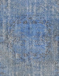 Bleu Turc Vintage Tapis 177 x 177 cm - view 3