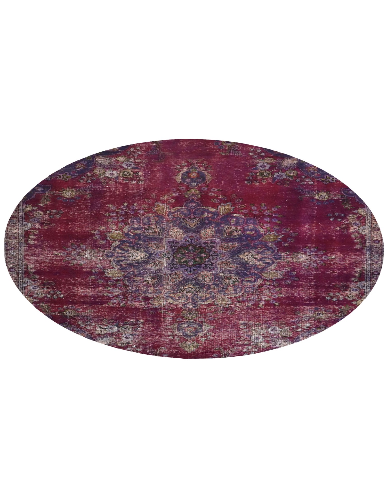 Rund  Vintage Teppich   221 x 221 cm