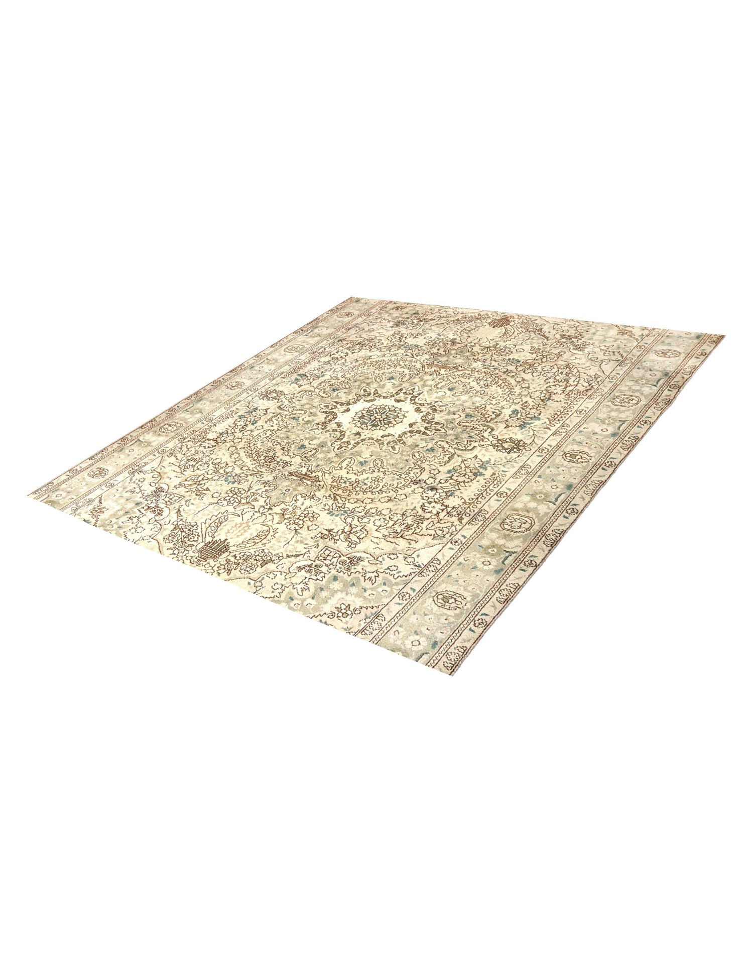 Persisk vintage matta   197 x 197 cm