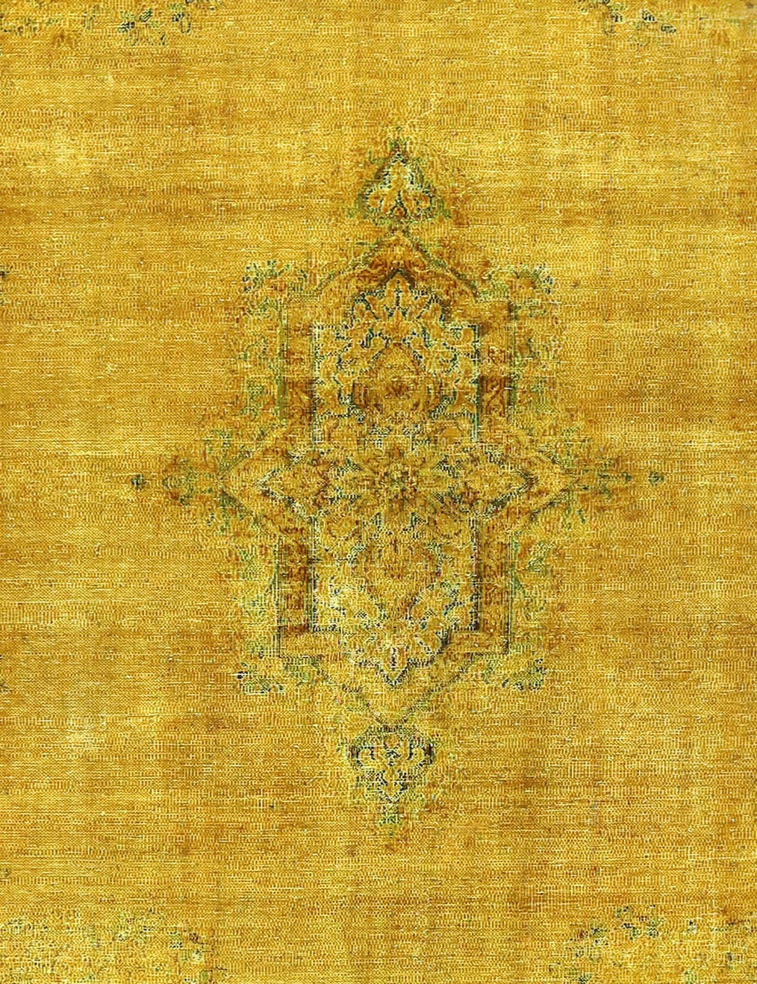 Persisk vintage teppe   200 x 200 cm