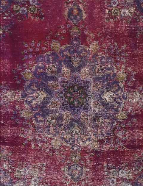 Persischer Vintage Teppich 221 x 221