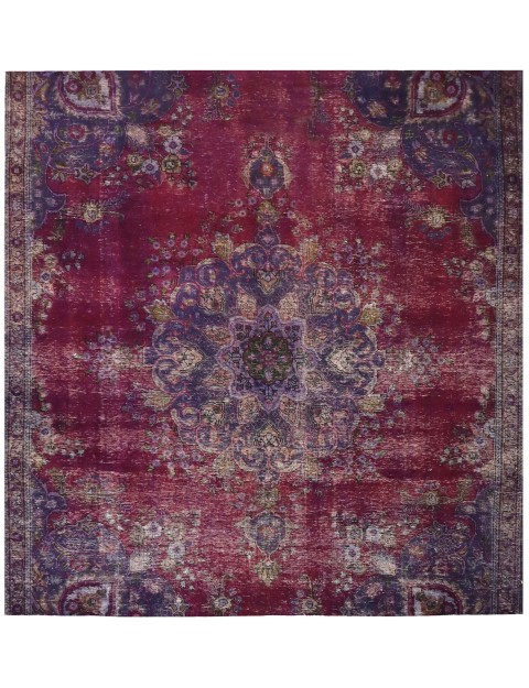 Perzisch Vintage Tapijt  <br/>221 x 221 cm