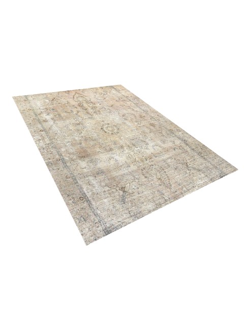 Beige Persien Persischer Vintage Teppich  250 x 198 cm