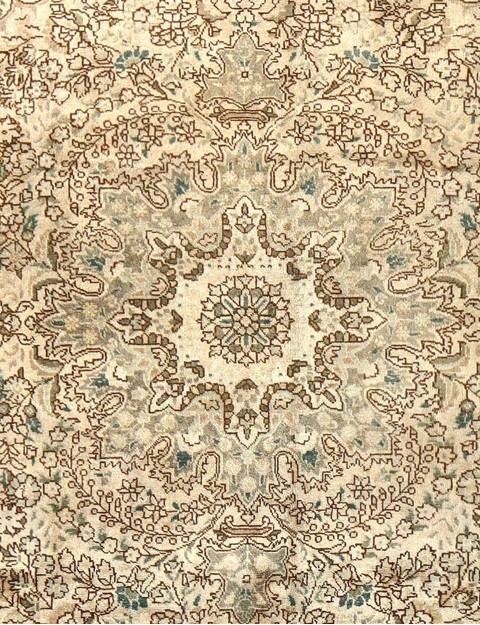 Rund Vintage Teppich  <br/>202 x 202 cm