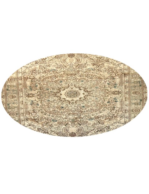 Rund Vintage Teppich  <br/>202 x 202 cm