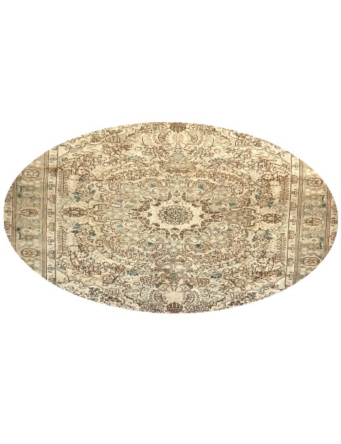 Rund Vintage Teppich  <br/>202 x 202 cm