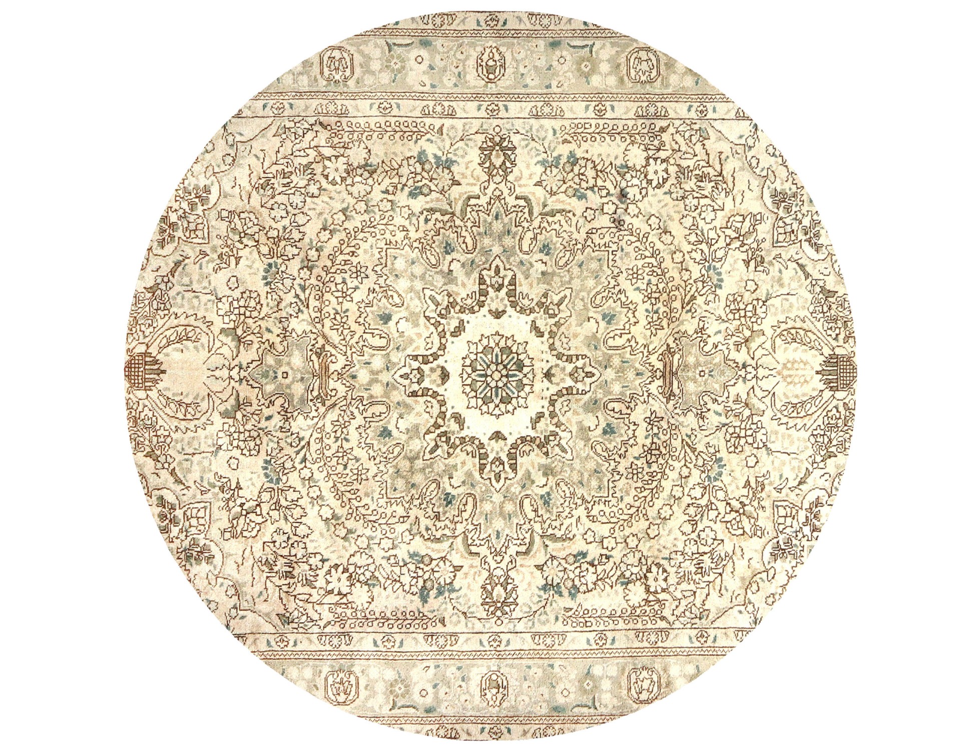 Persisk Vintagetæppe   197 x 197 cm