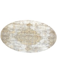 Beige Perzië Perzisch Vintage Tapijt 222 x 222 cm - view 2