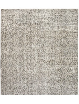 Grigio Turco Tappeto vintage 156 x 156 cm